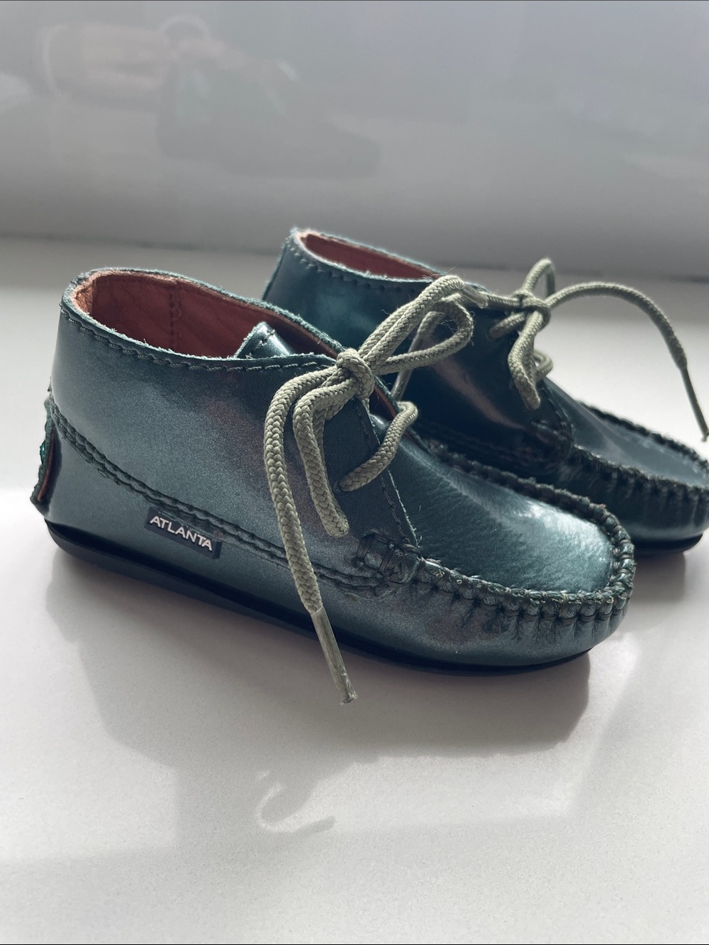 Atlanta Moccasin Kids Shoes Size 22 Brand New never worn